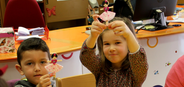 ¿Bailarina o pirata? En la Biblioteca infantil, podemos ser lo que queramos ser