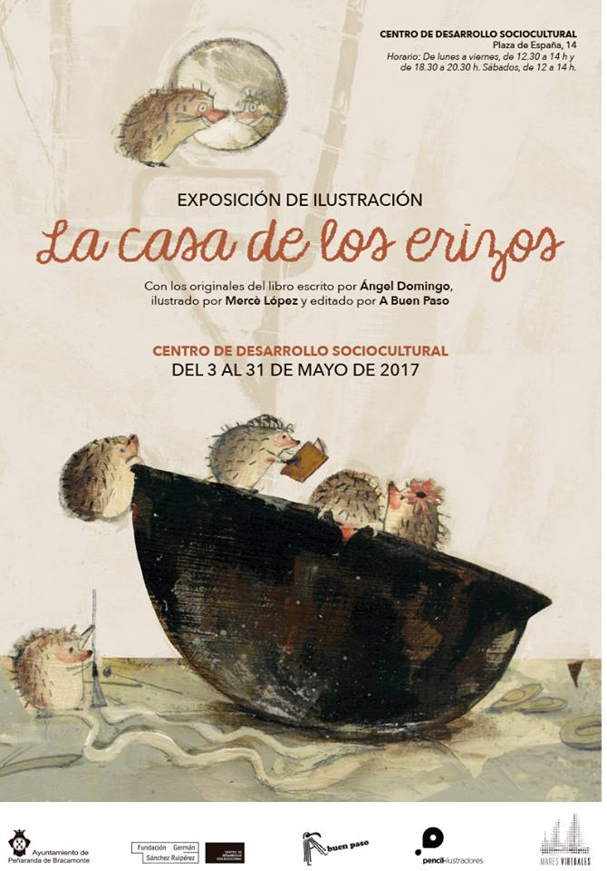 Exposición La casa de los erizos