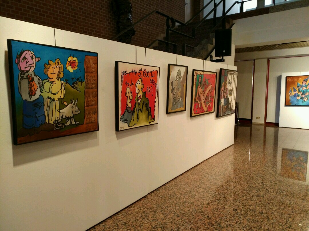 Éxito de la exposición veraniega del CDS, «Garabachos», con más de 600 visitantes