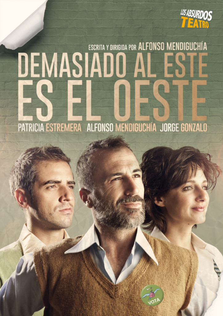 La obra de teatro «Demasiado al este es el oeste», de Los Absurdos Teatro, el 20 de octubre en el Teatro Calderón de Peñaranda de Bracamonte