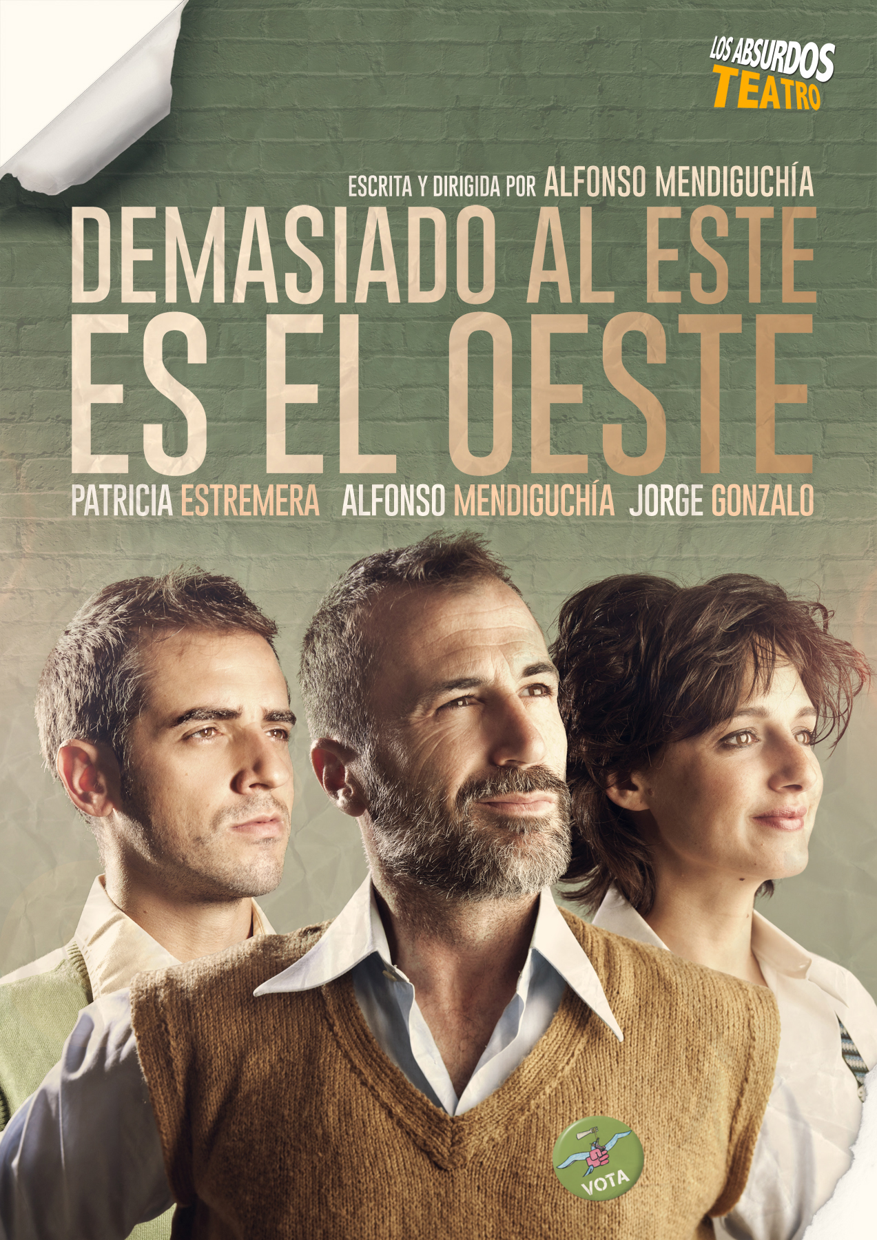 «Demasiado al este es el oeste» el 20 de octubre en el Teatro Calderón