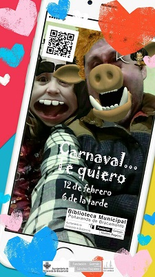 «Carnaval… Te quiero», nueva actividad en la Biblioteca para celebrar los Carnavales y el Día de los Enamorados