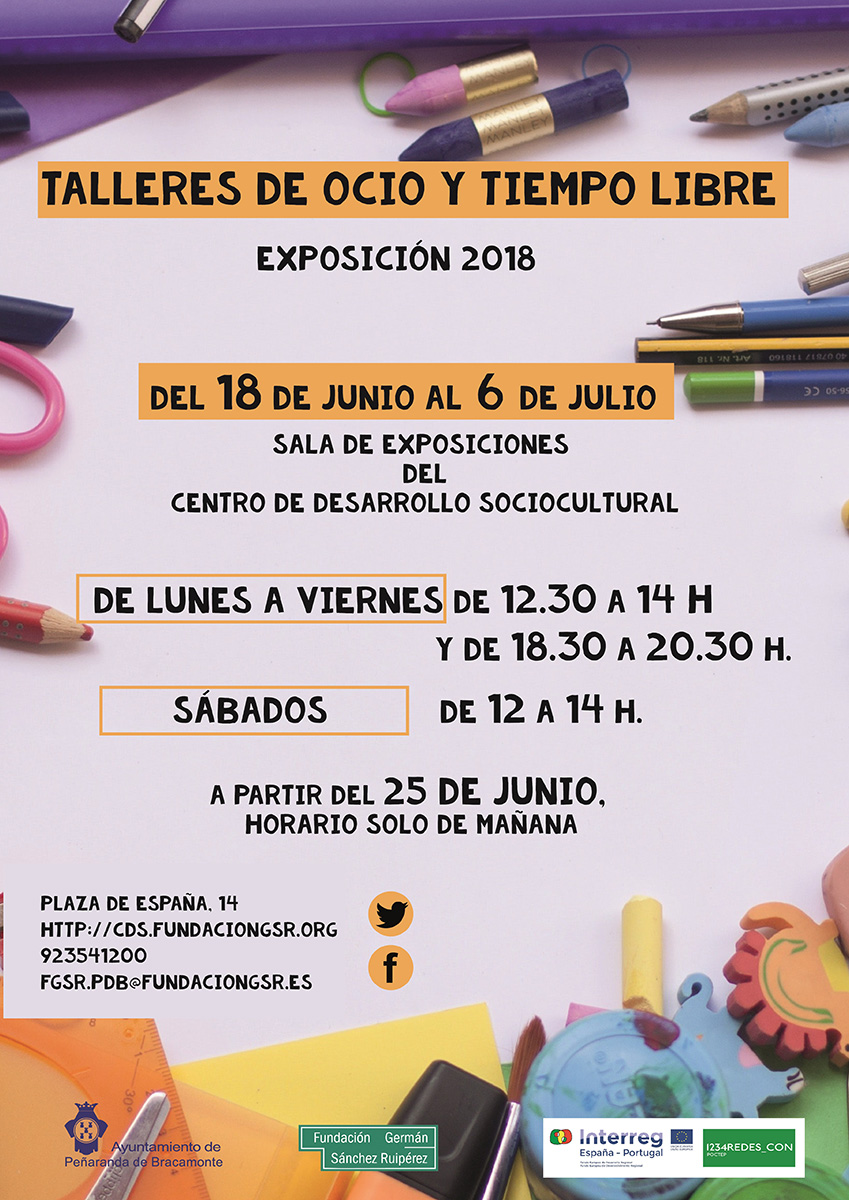 Exposición: Talleres de Ocio y Tiempo Libre