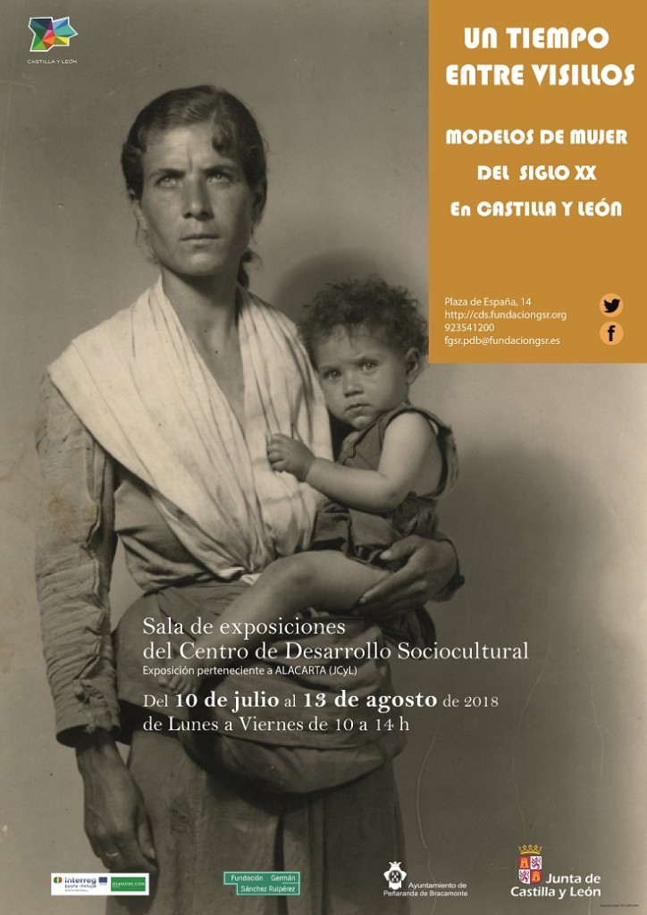 Cartel de la exposición Un tiempo entre visillos