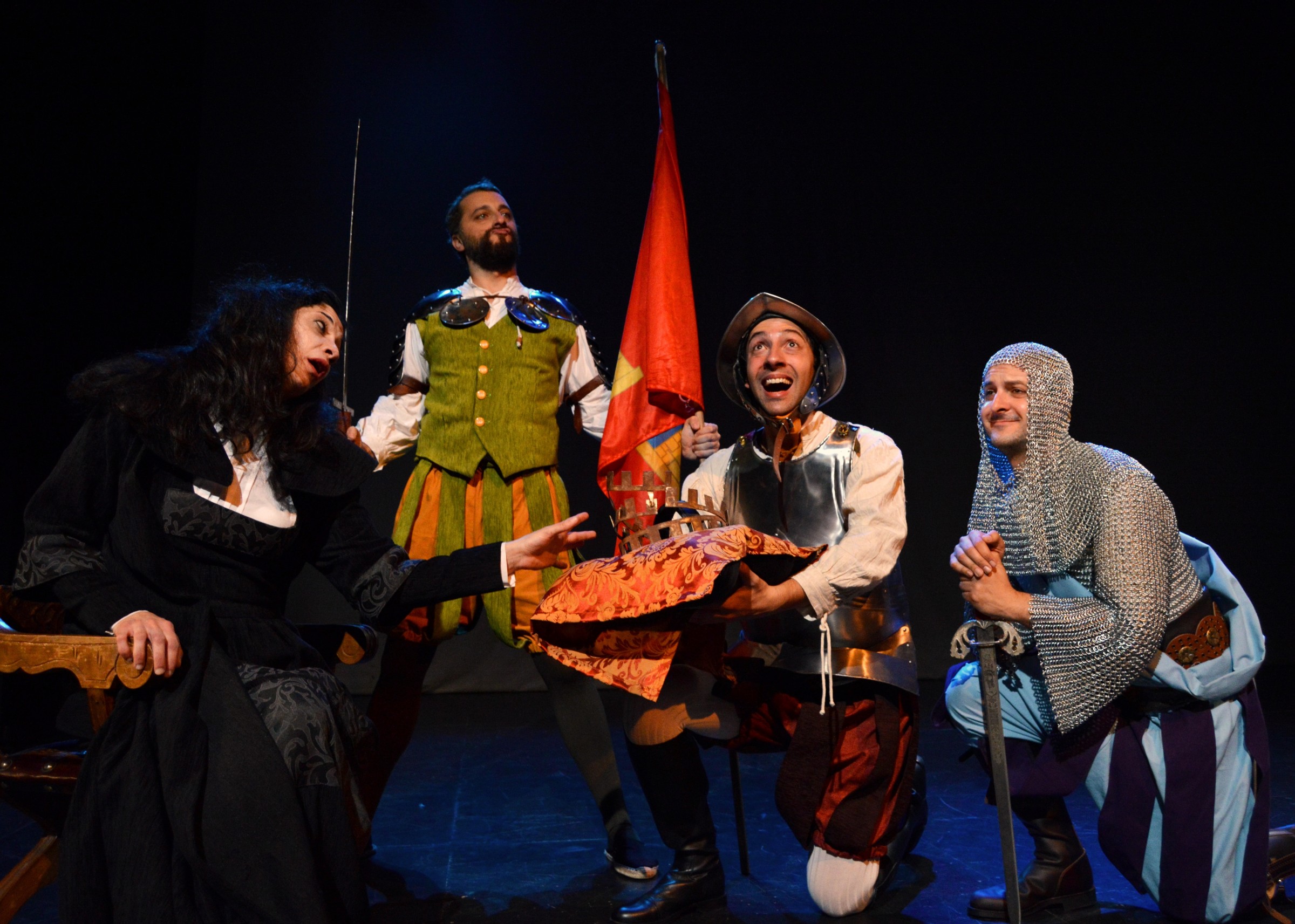 El humor blanco y disparatado de Atópico Teatro y su «Ancha es Castilla» llega al Teatro Calderón de Peñaranda de Bracamonte el 5 de abril