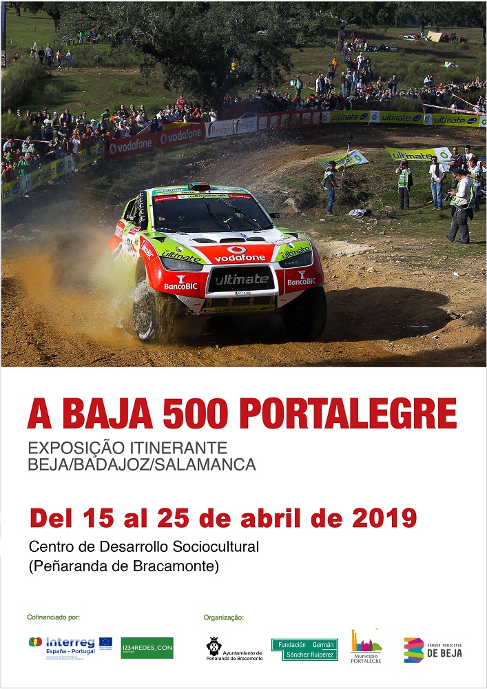 El Centro de Desarrollo Sociocultural acoge «A Baja 500 Portalegre», exposición sobre la mítica carrera portuguesa