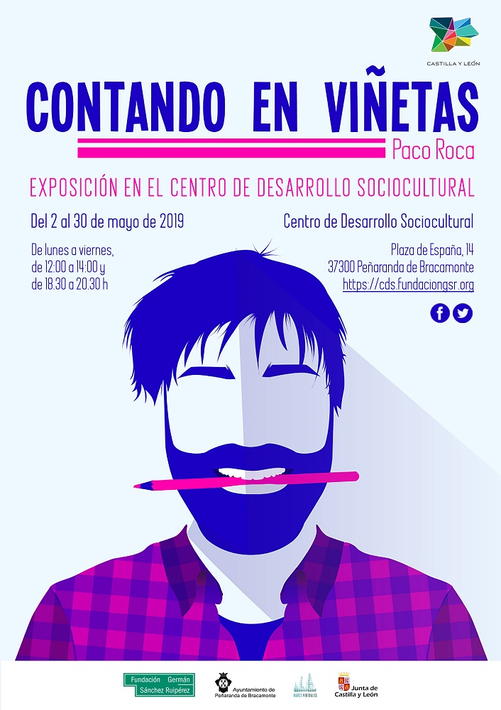 «Contando en viñetas», exposición basada en el trabajo de Paco Roca, en el CDS y la Biblioteca