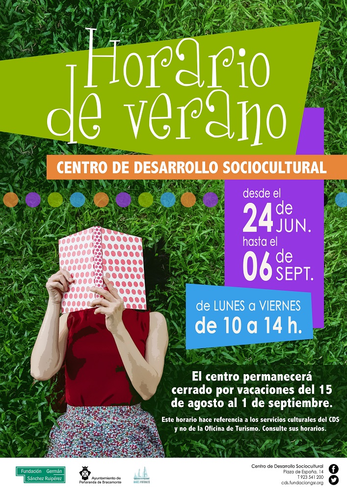 Horario de verano 2019 del CDS