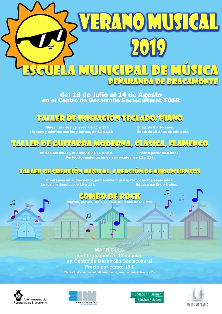 Aprende y diviértete con el «Verano musical 2019» de la EMM