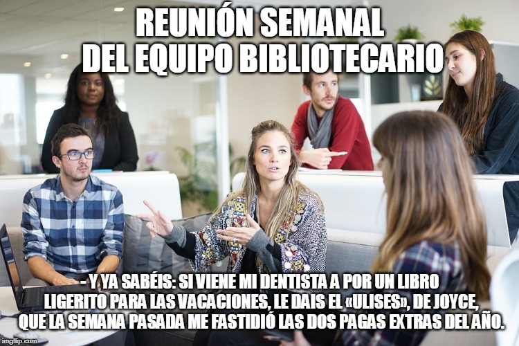 #MemeBibliotecario 12 abril 2019