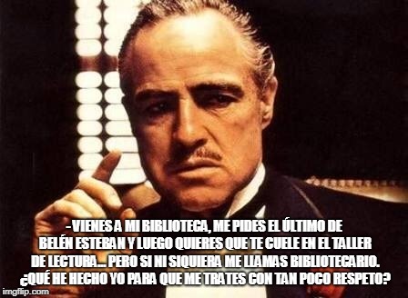 #MemeBibliotecario 23 noviembre 2018