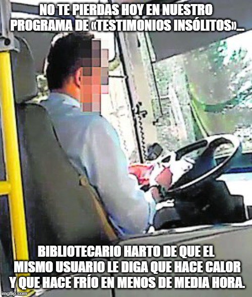 #MemeBibliotecario 7 junio 2019