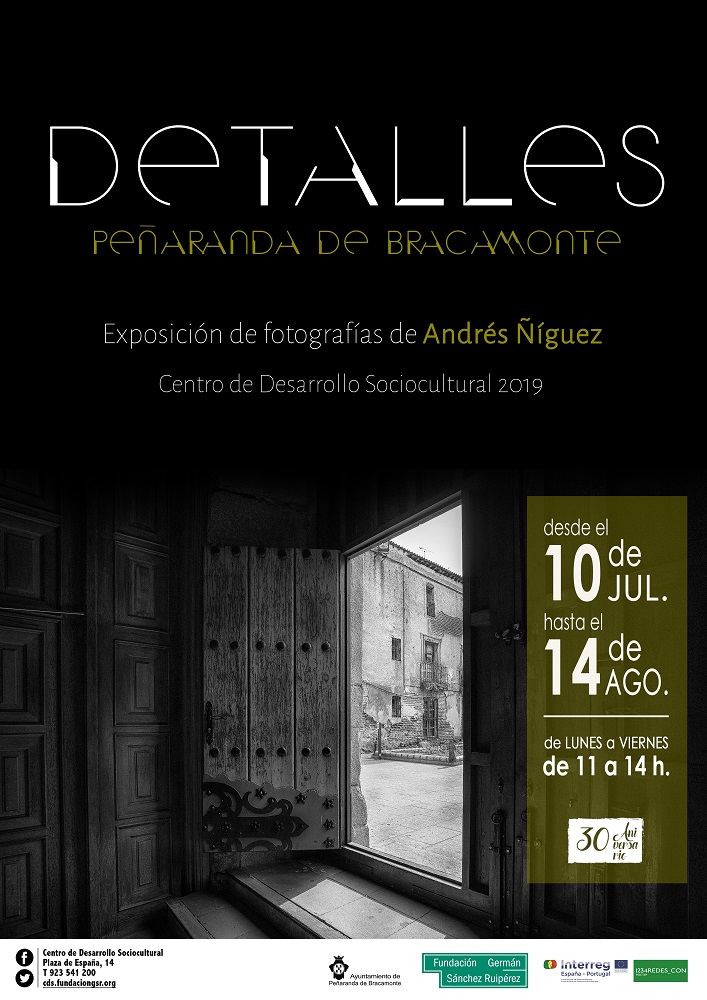 El CDS acoge «Detalles. Peñaranda de Bracamonte», exposición de fotografías de Andrés Ñíguez
