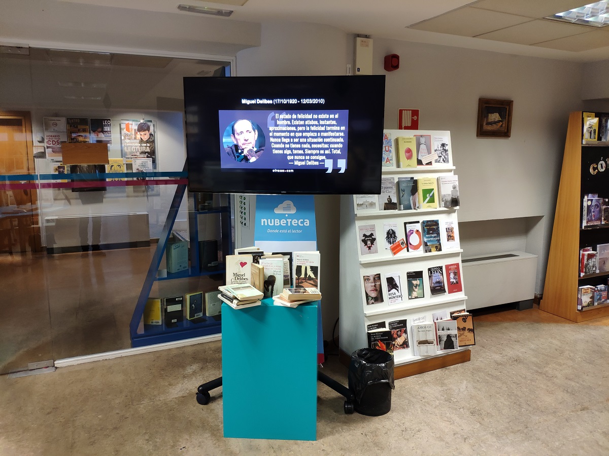 La Biblioteca empieza a destacar en un rincón especial las efemérides literarias del día