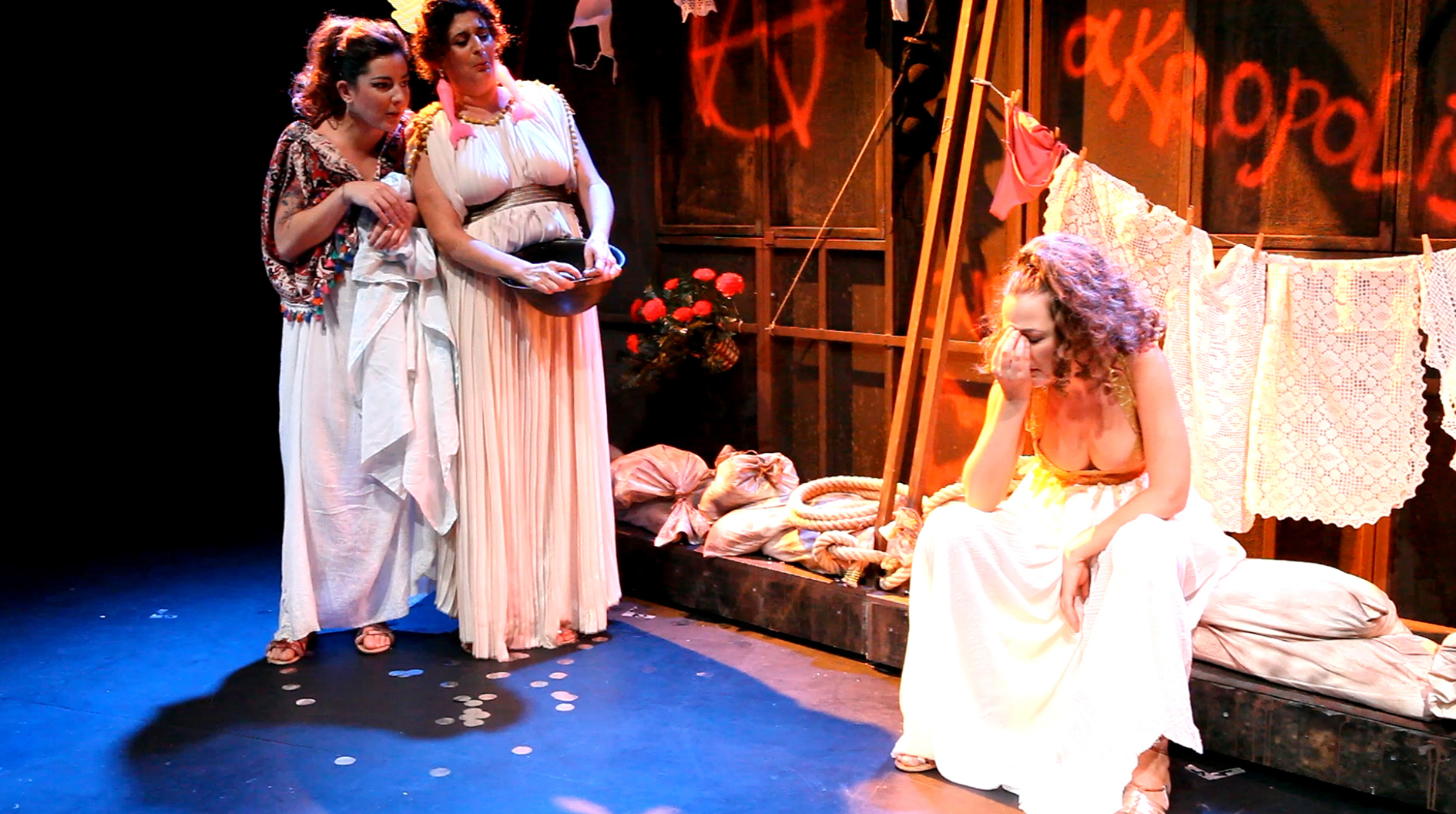 La Lysístrata de Las niñas de Cádiz llega al Teatro Calderón