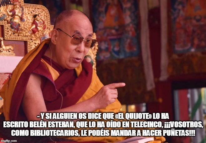 #Memebibliotecario 18 octubre 2019