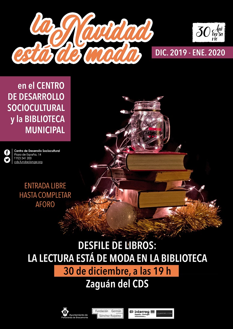 La Biblioteca pone de moda la lectura con un «Desfile de Libros» el 30 de diciembre