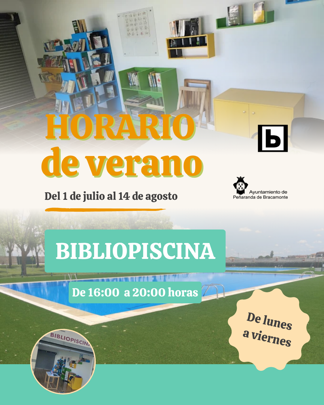 Apertura Bibliopiscina